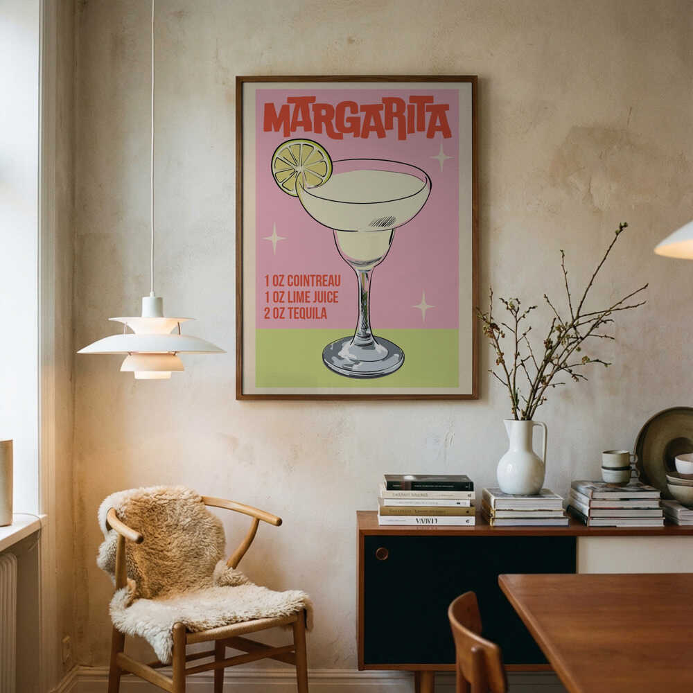 Margarita Cocktail Poster
