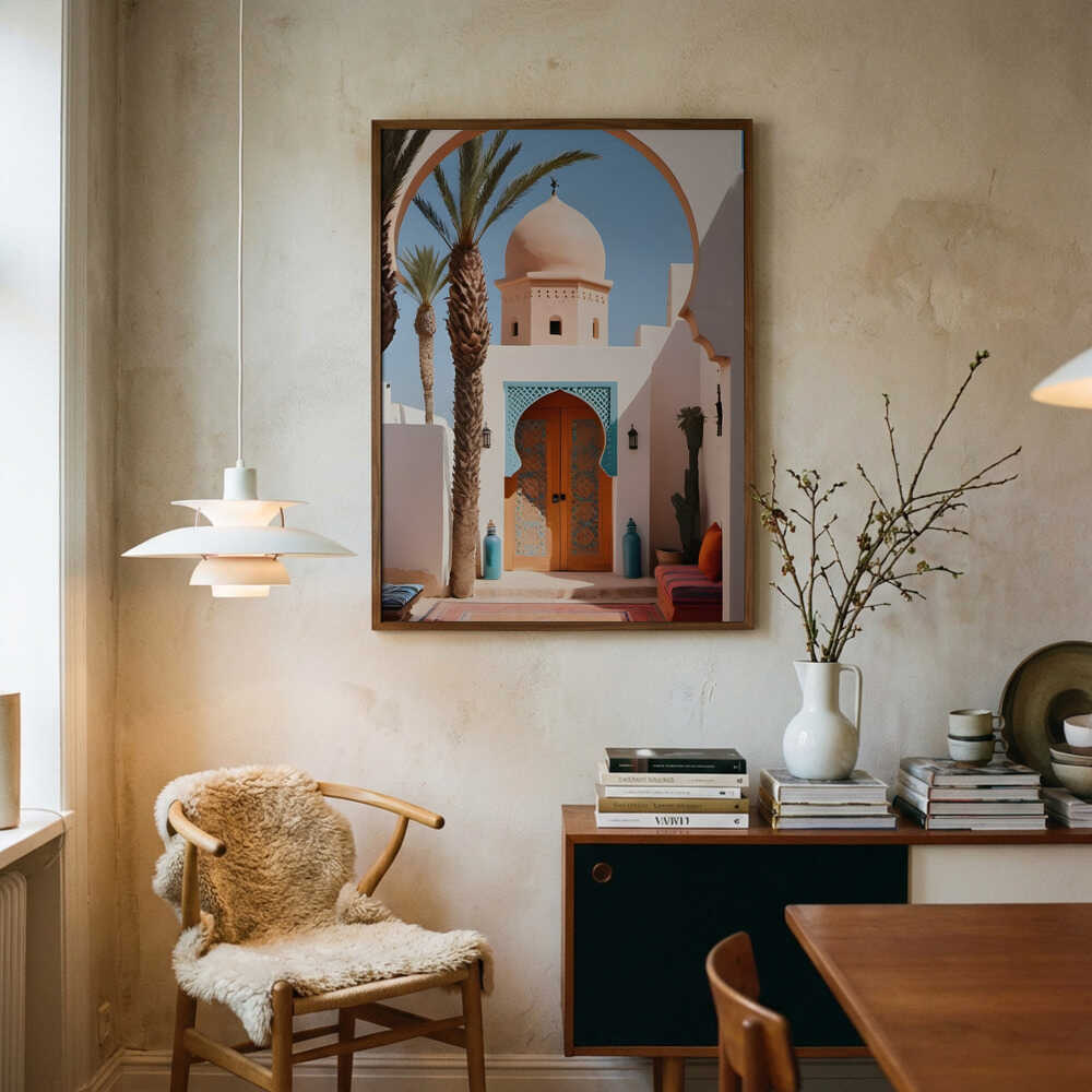 Bohemian Arches Poster