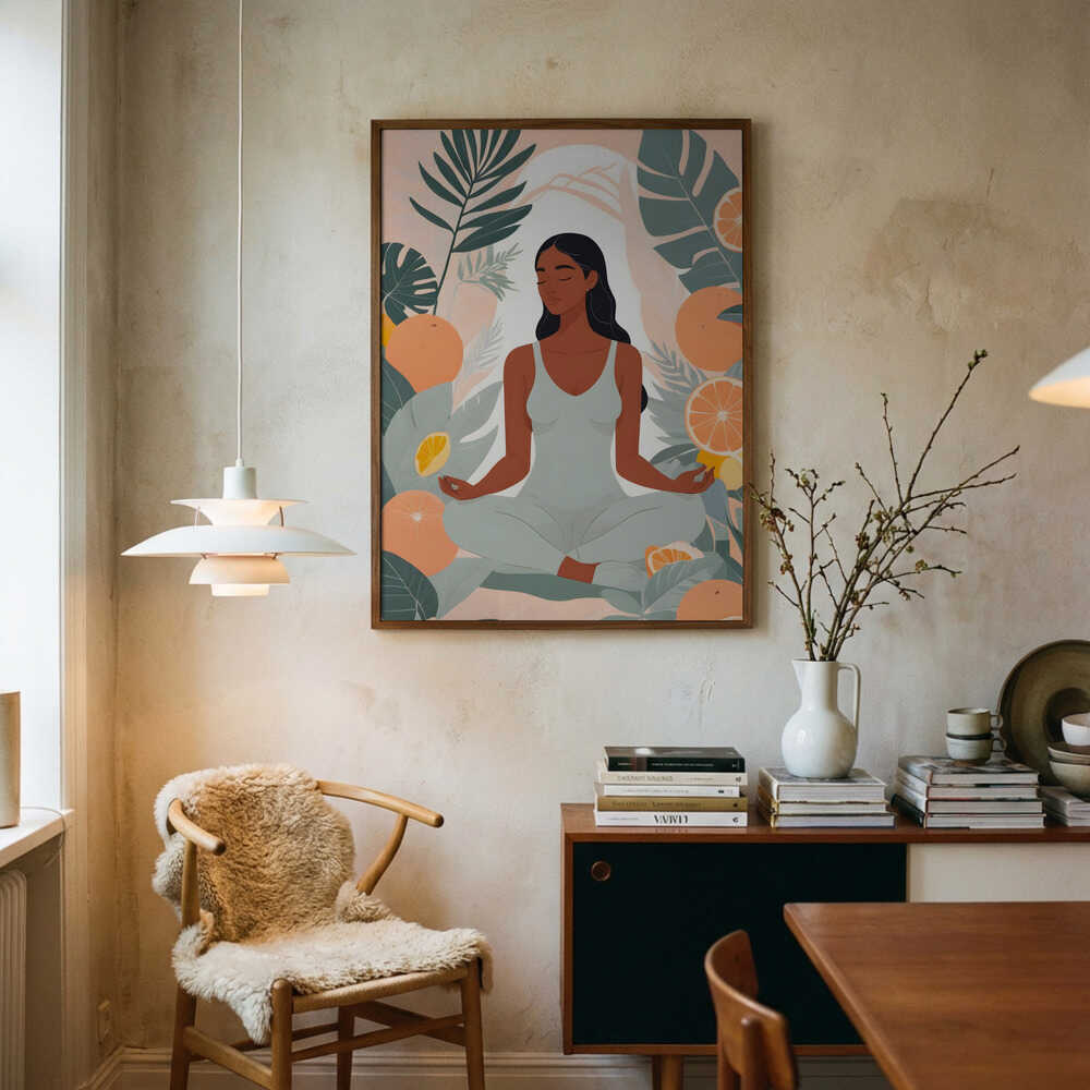 Citrus Meditation Poster