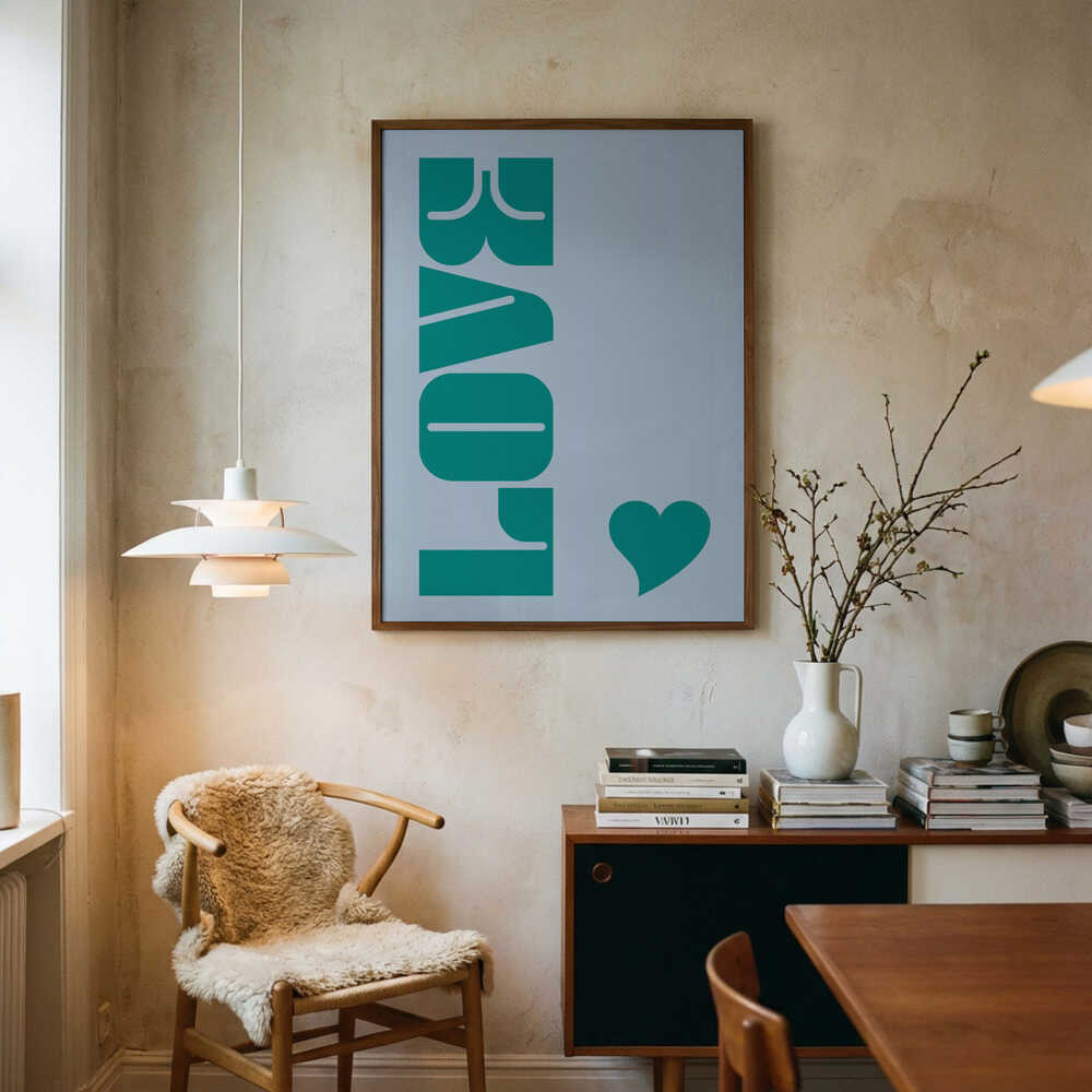 Vertical Love Essence Poster