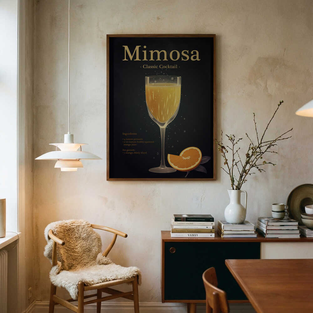 Bubbly Citrus Delight Poster