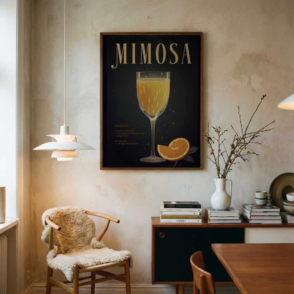 Bubbly Morning Delight Poster