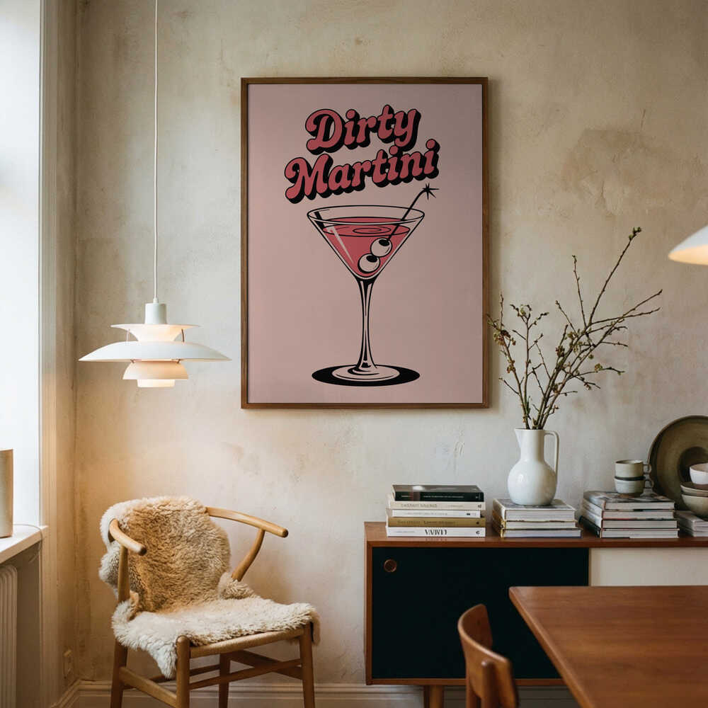 Martini Vibes Poster