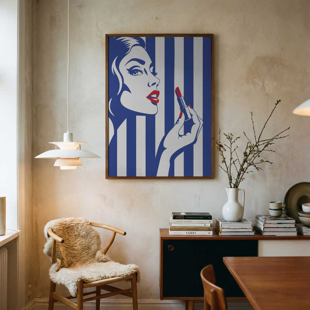 Put On Some Lipstick Poster