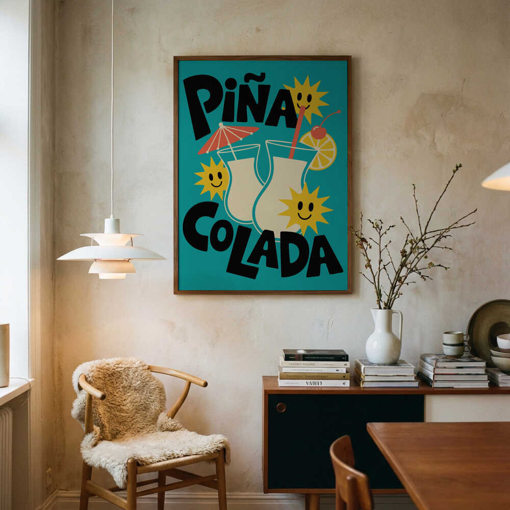 Sunny Pina Colada Poster