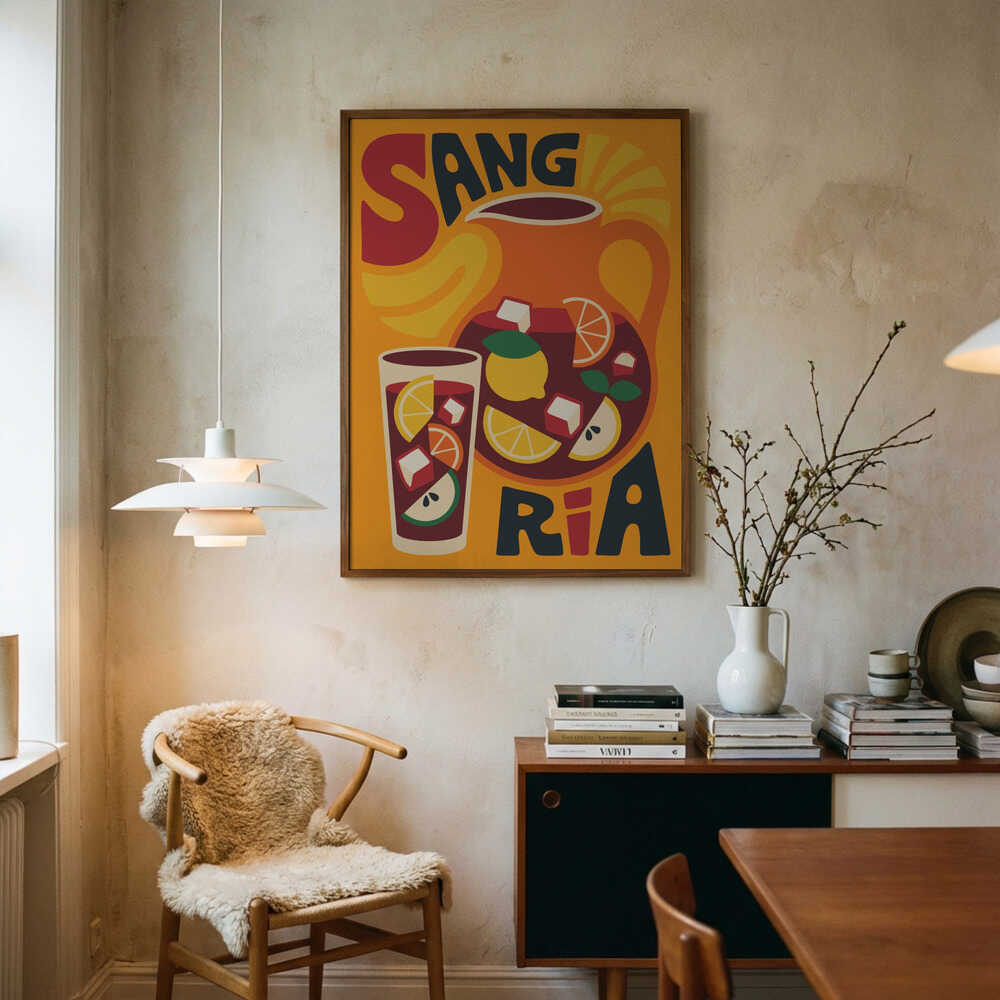 Sunny Sangria Poster