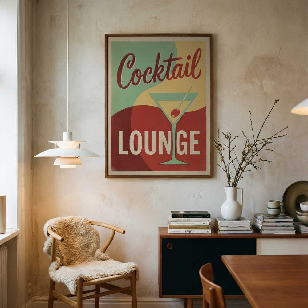 Cocktail Lounge Poster