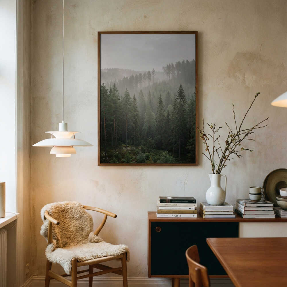 View From a Hill Poster