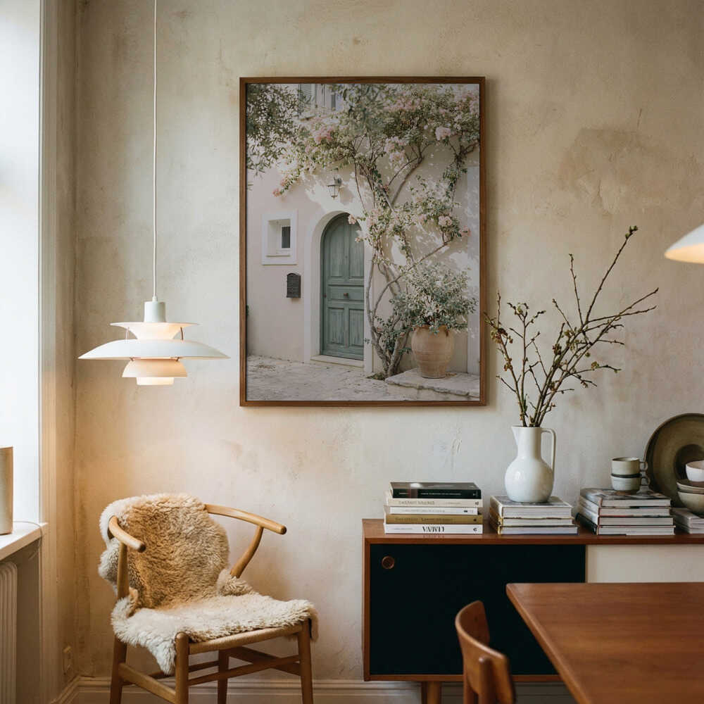 Mediterranean Door Poster