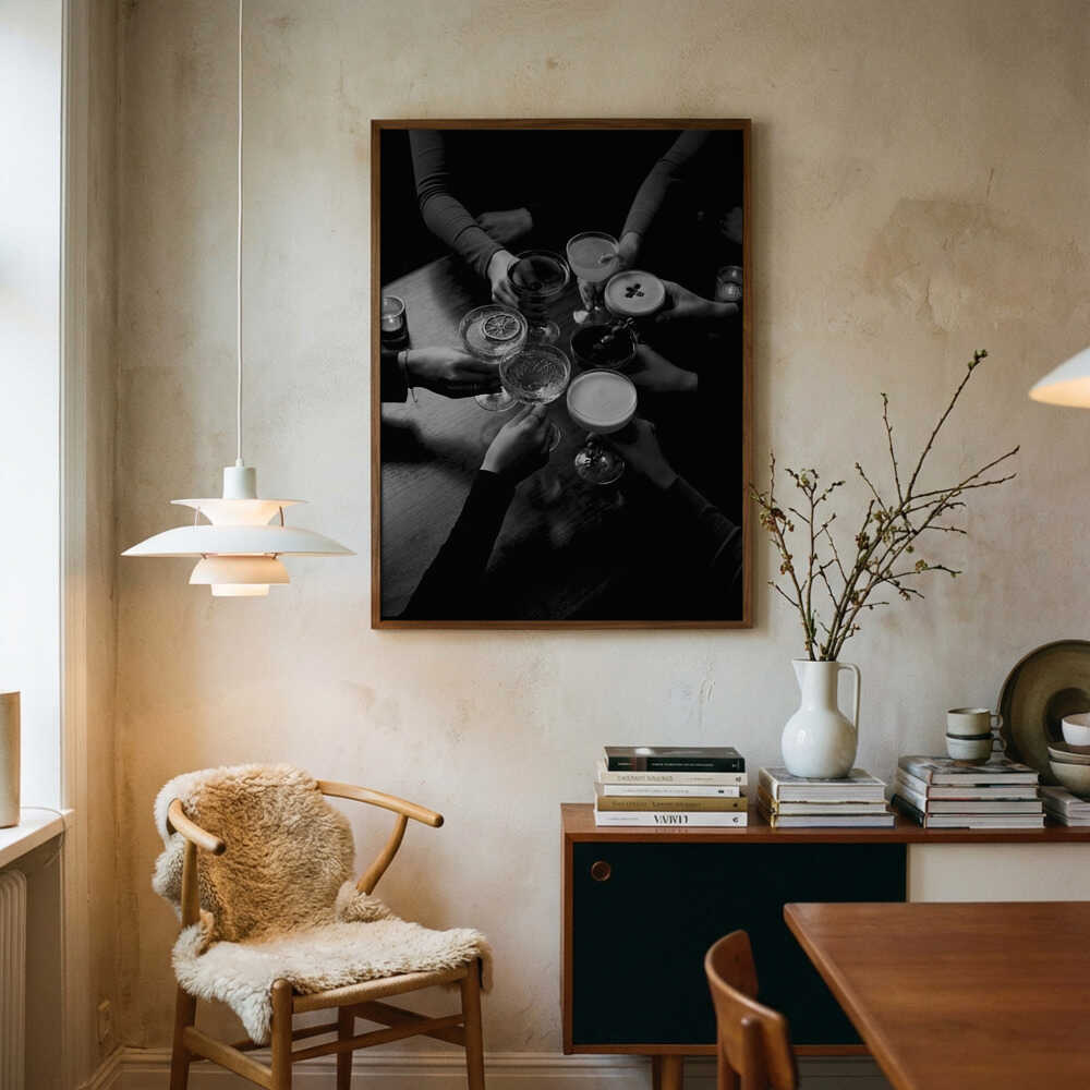 Raise a Toast Poster