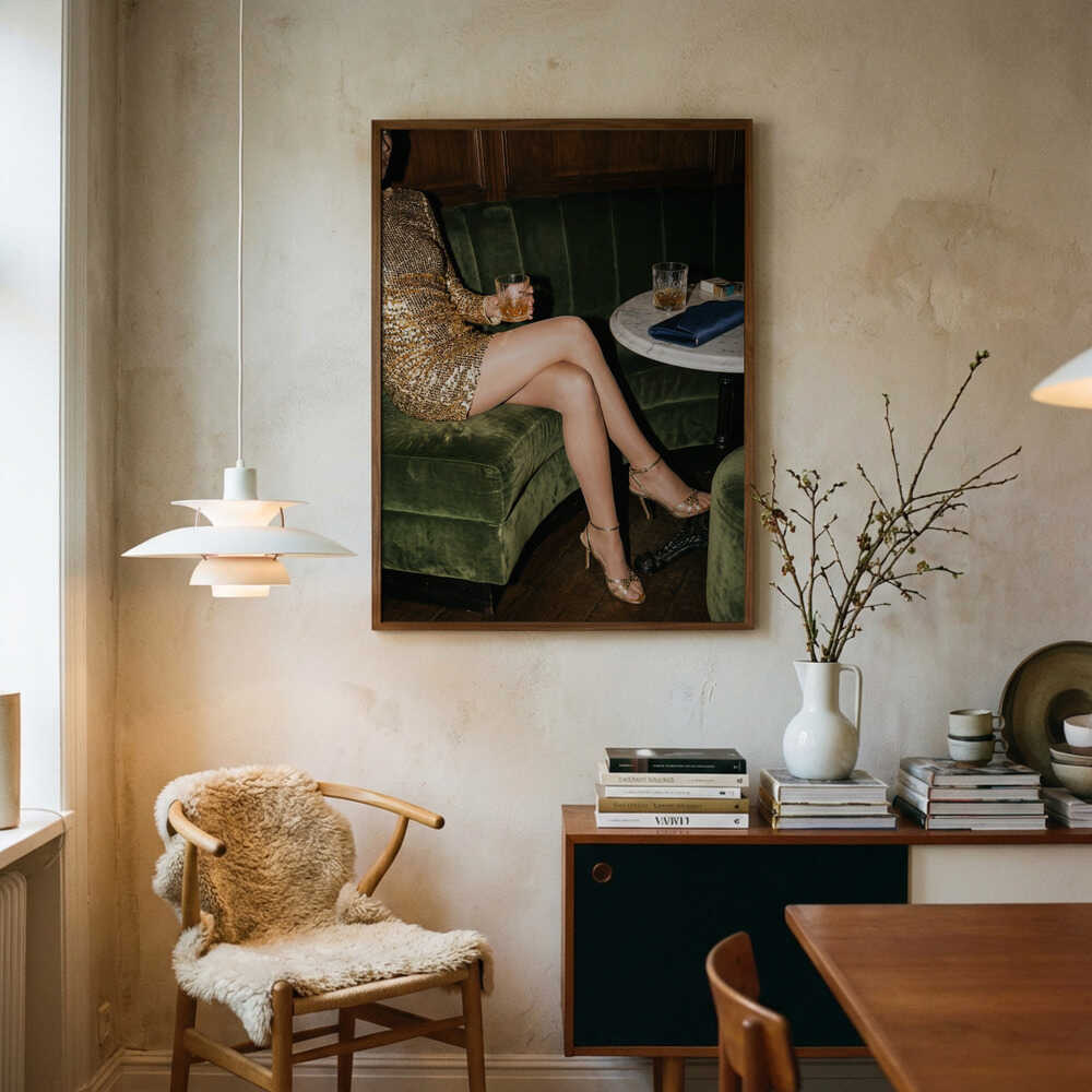 At the Nightclub Poster