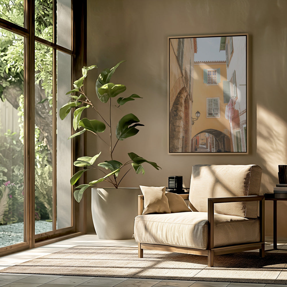 Summer in Menton Poster