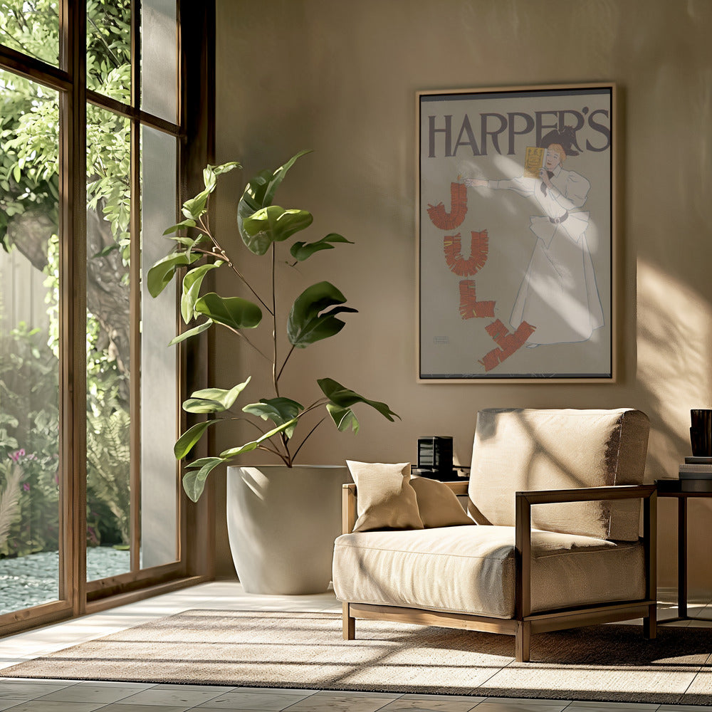 Harper's July Poster