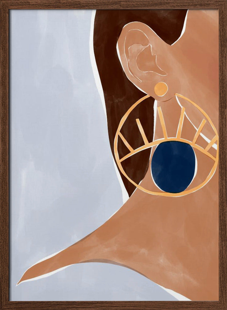 Evil Eye Earing Poster