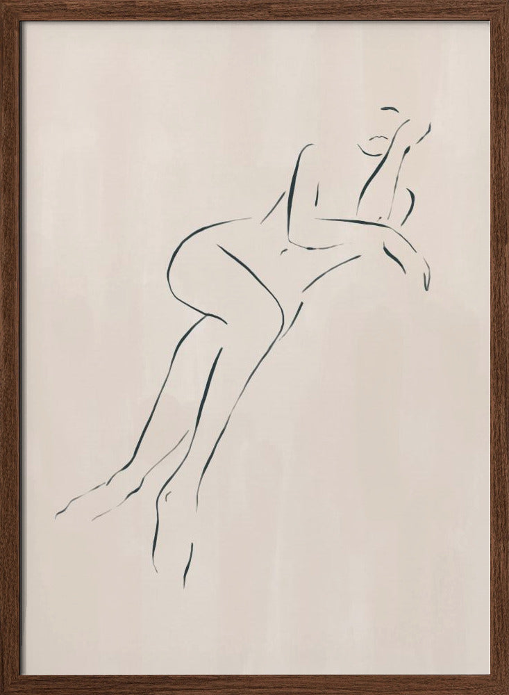 Casual Pose Poster
