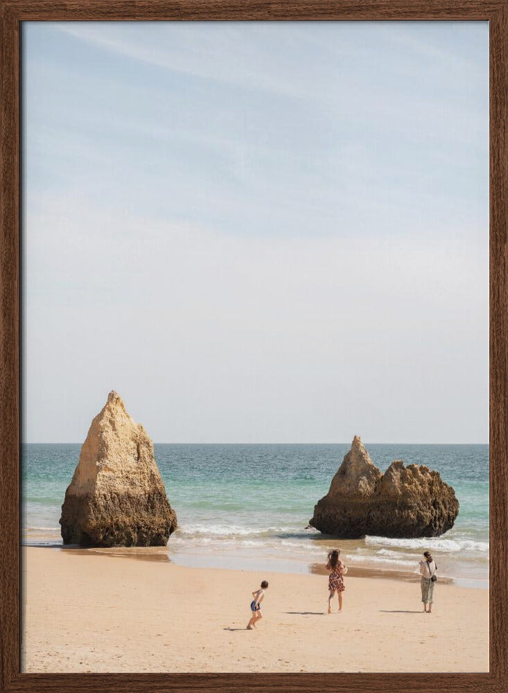 Portugese Beach Poster