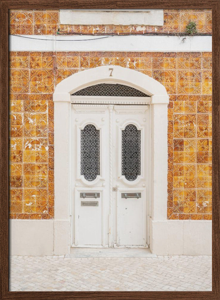 The Cascais Door Poster