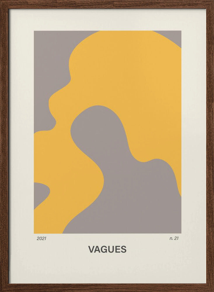 Vagues no 21 Poster Poster