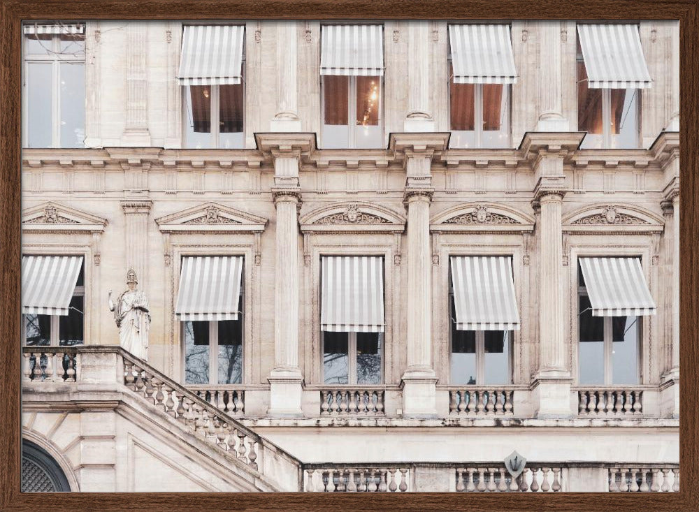 Paris Building Warm Poster