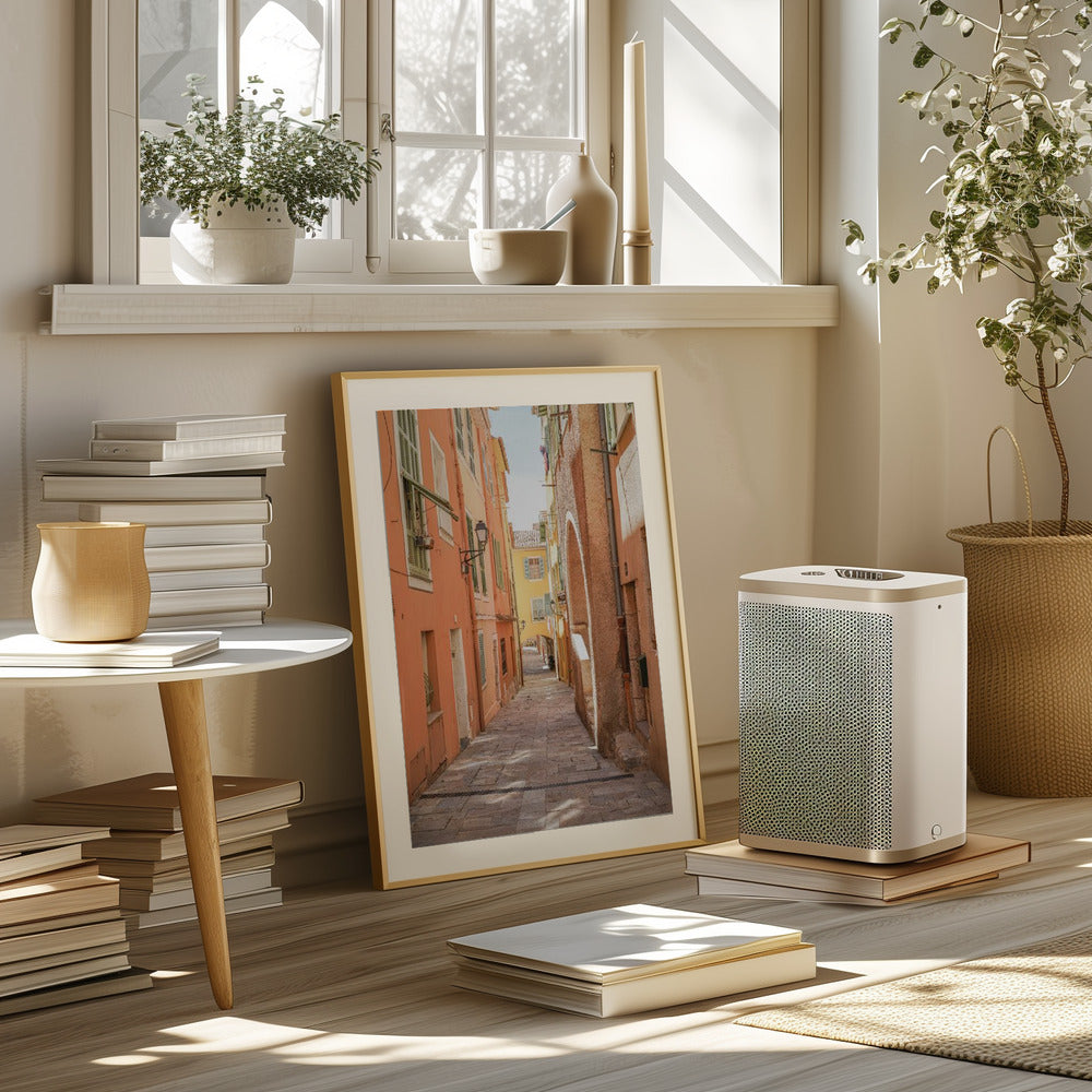 Streets of Menton Poster