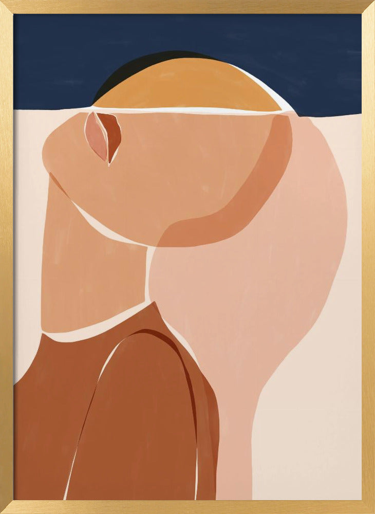 Half Face Half Sun Poster