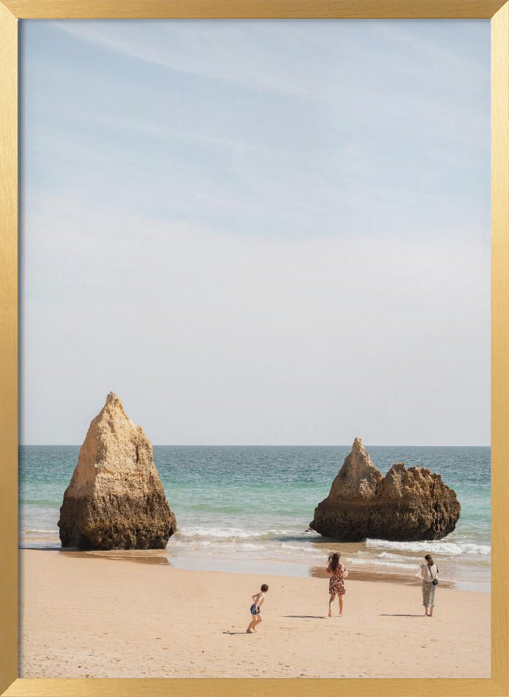 Portugese Beach Poster
