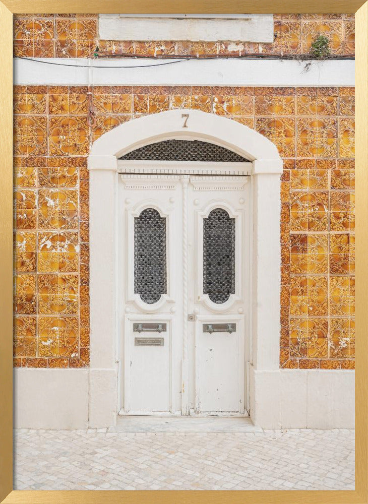 The Cascais Door Poster