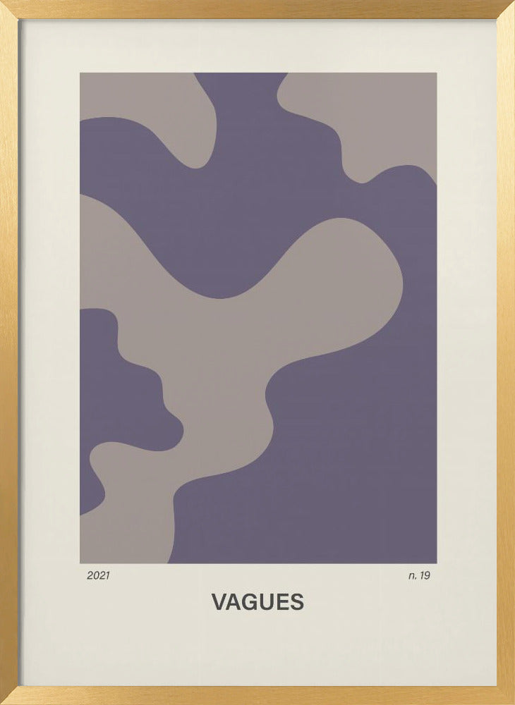 Vagues no 19 poster Poster