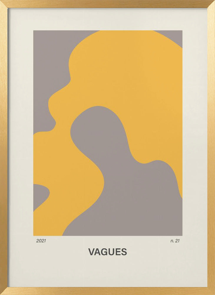 Vagues no 21 Poster Poster