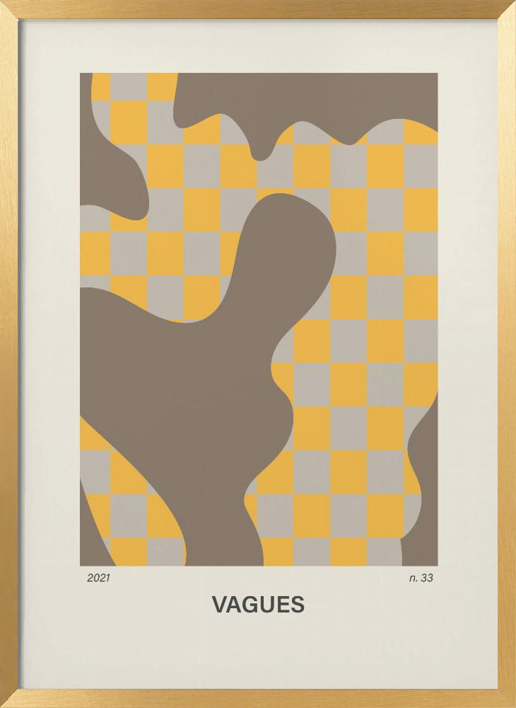 Vagues nr 33 Poster Poster