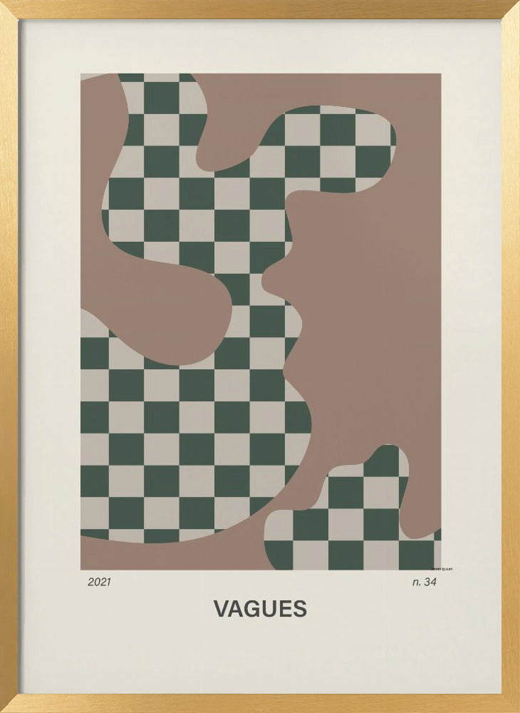 Vagues nr 34 Poster Poster