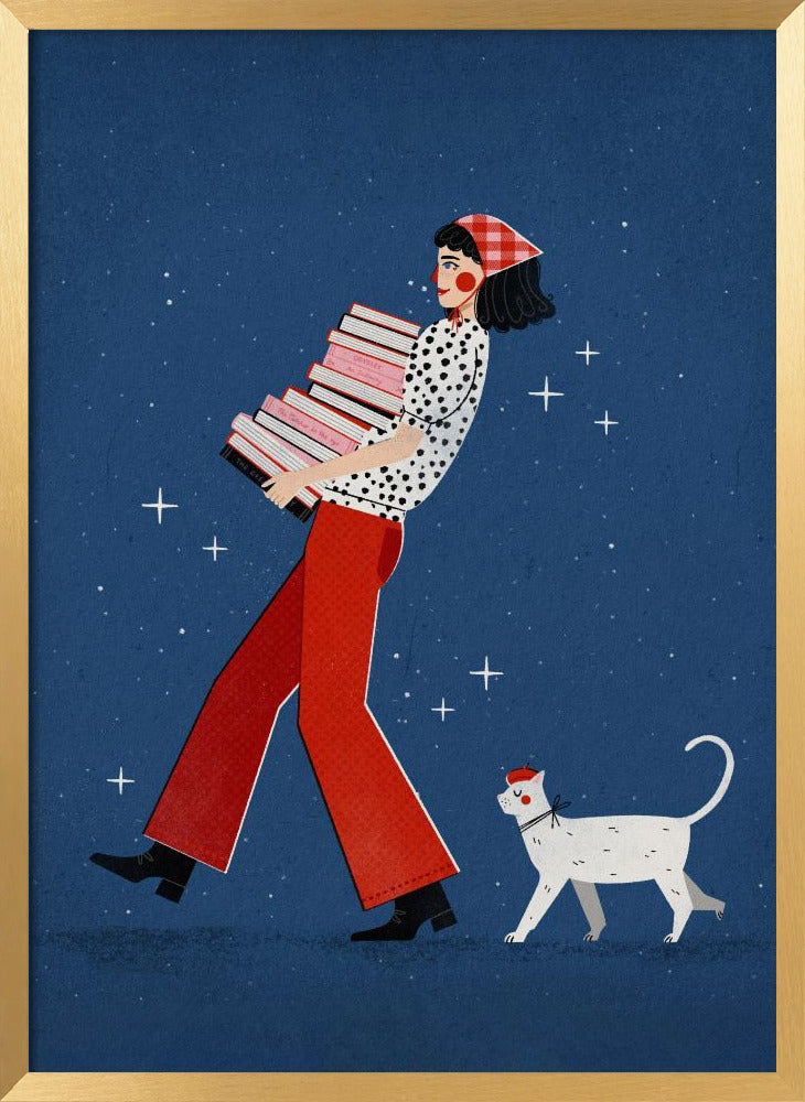 Book Lover Poster
