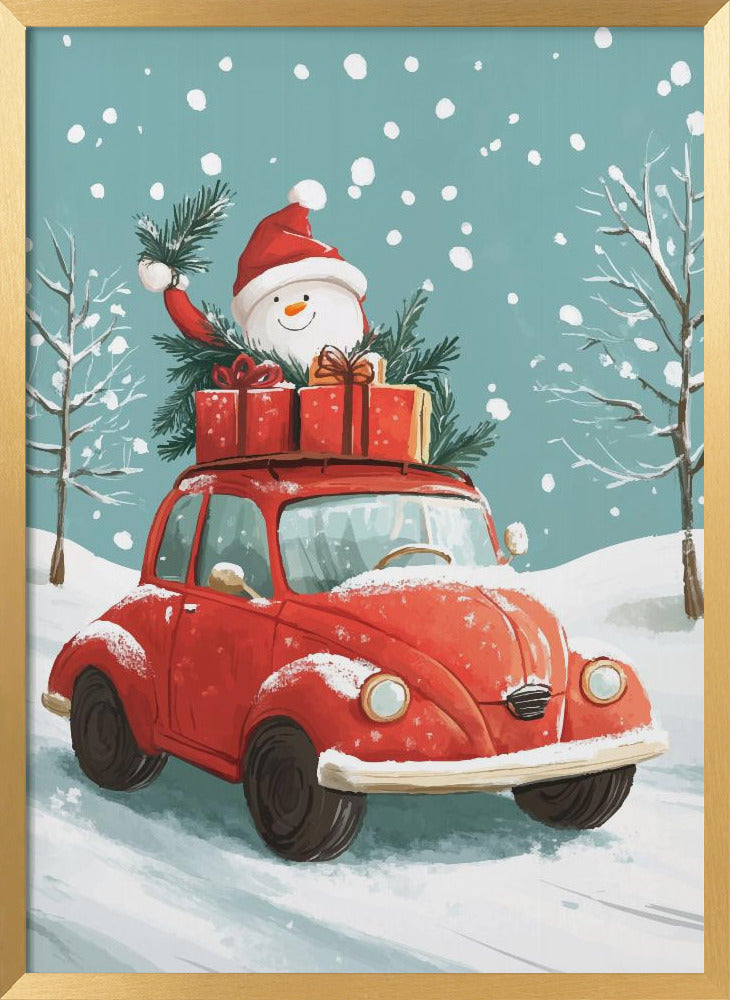 Christmas Road Trip Poster