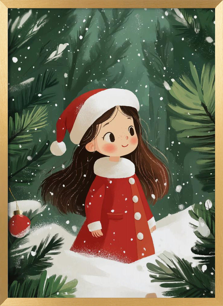 Christmas Girl Poster