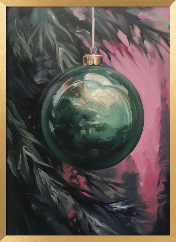 Christmas Bauble No 2 Poster