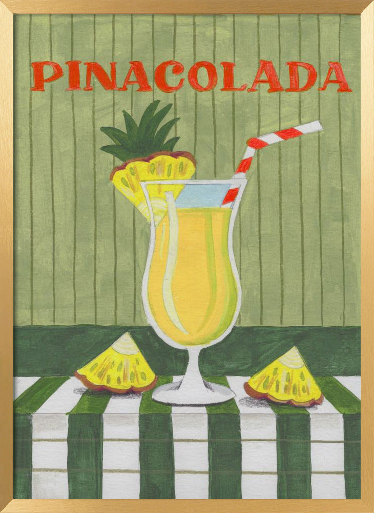Pina Colada Delight Poster