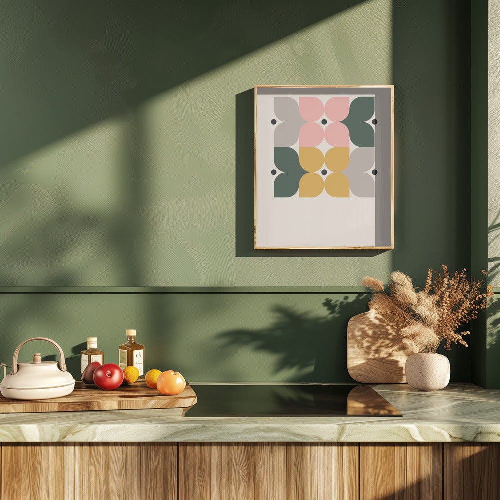 Modern folk art collection no 21 Poster