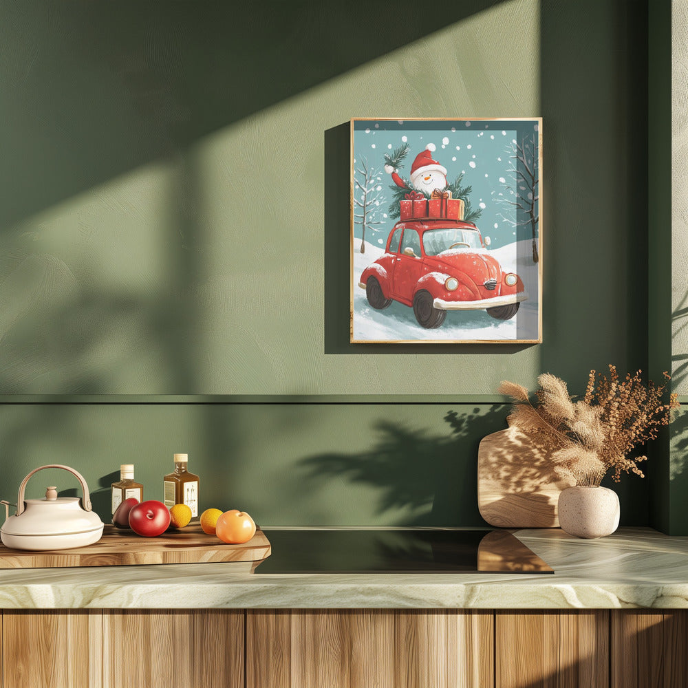 Christmas Road Trip Poster