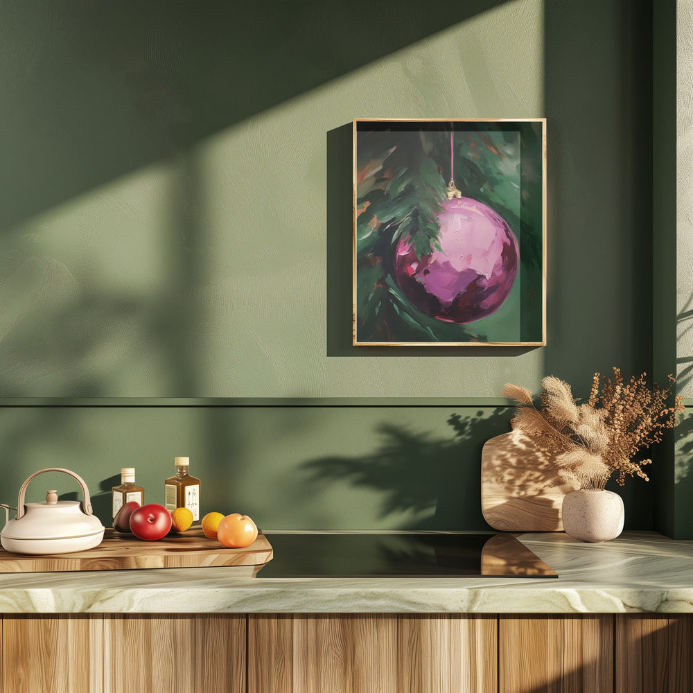 Christmas Bauble No 1 Poster