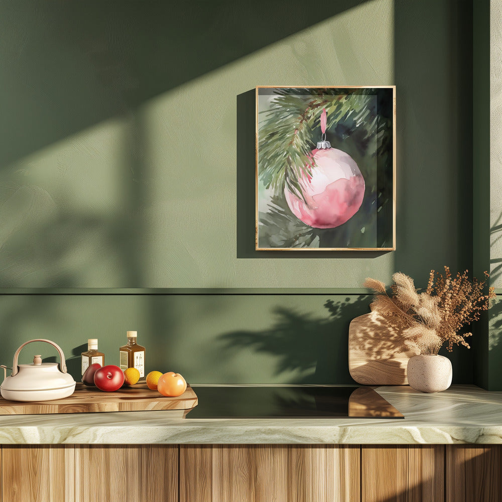 Christmas Bauble No 3 Poster