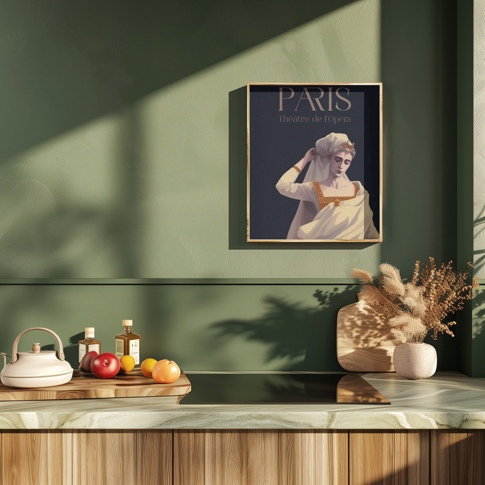 Paris - Theatre de L'Opera Poster