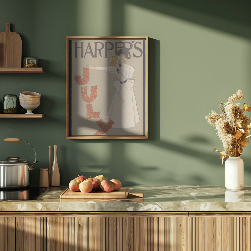 Harper's July Poster