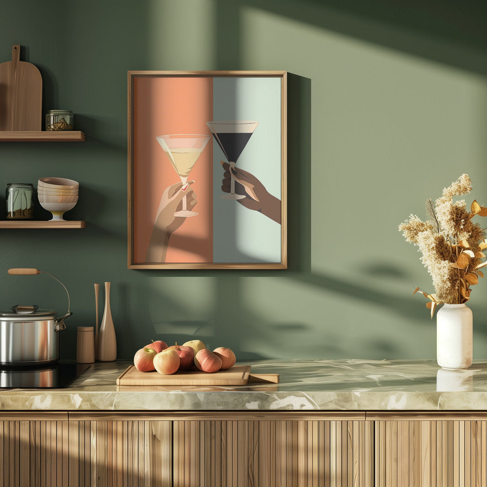 A Toast for Two Poster