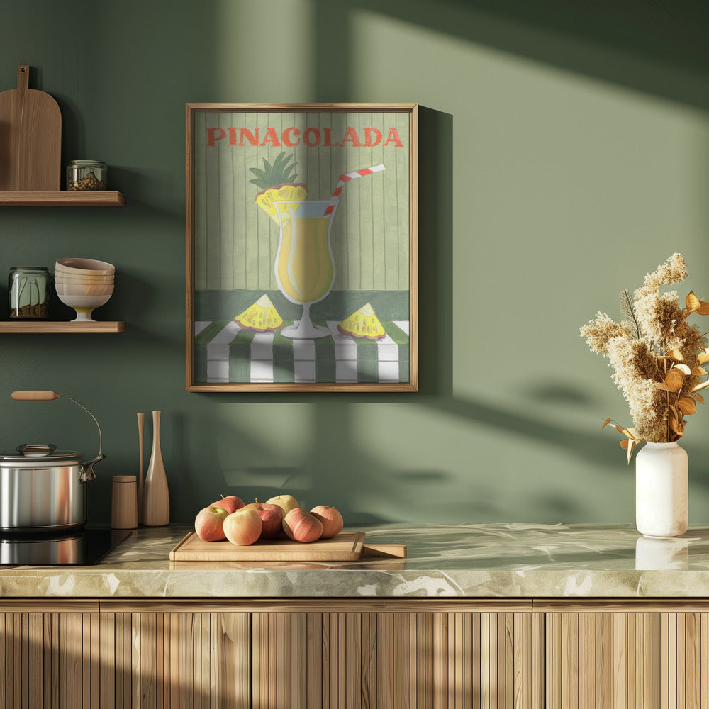 Pina Colada Delight Poster