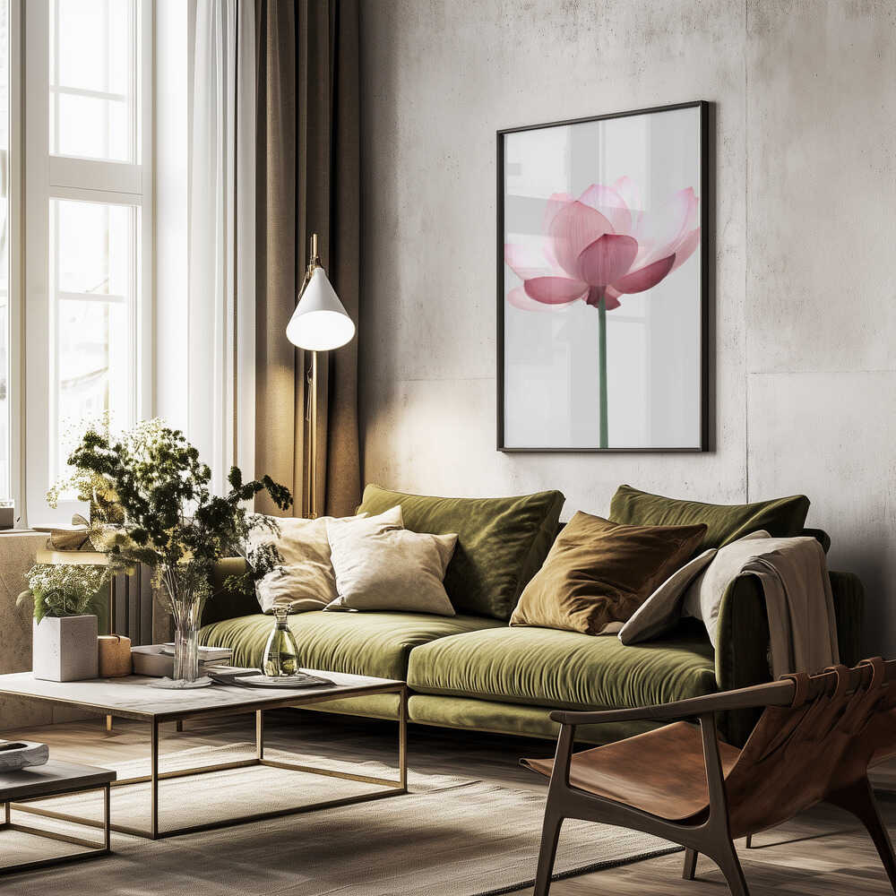 Lotus Flower Poster