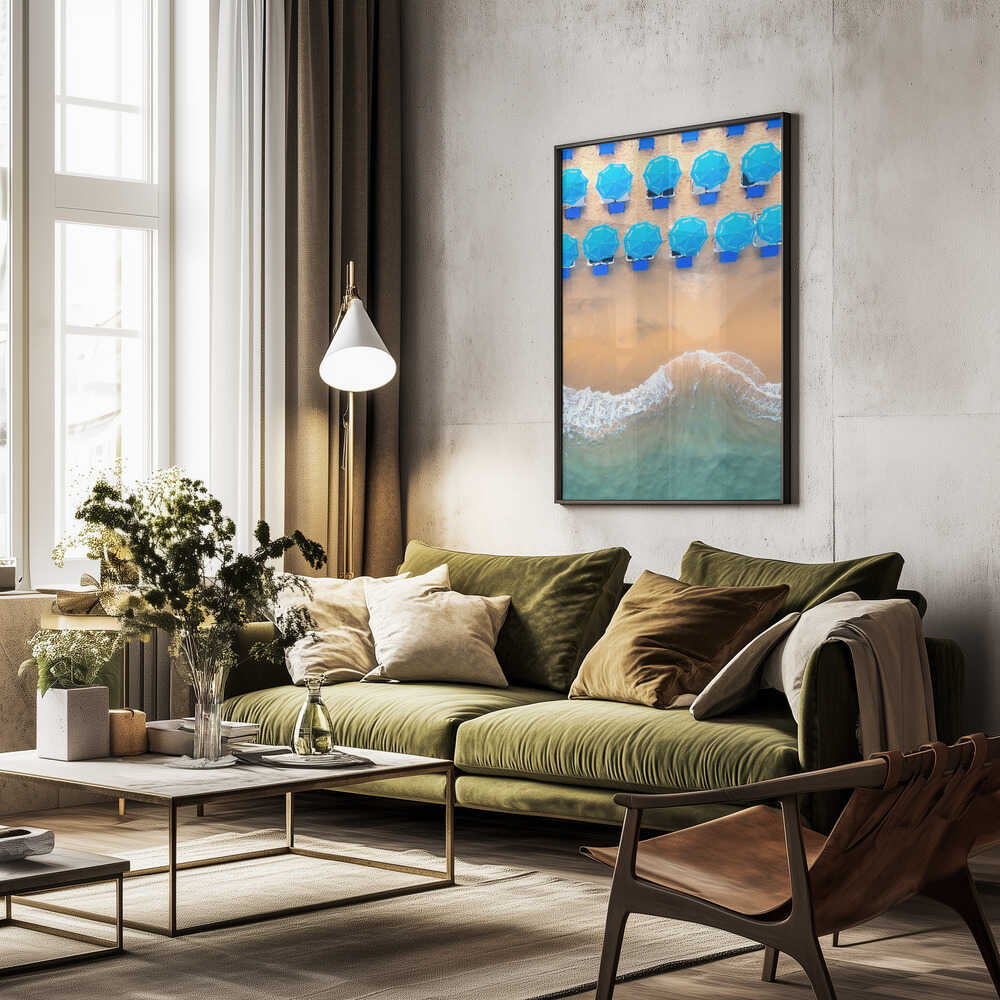 Beach day Poster