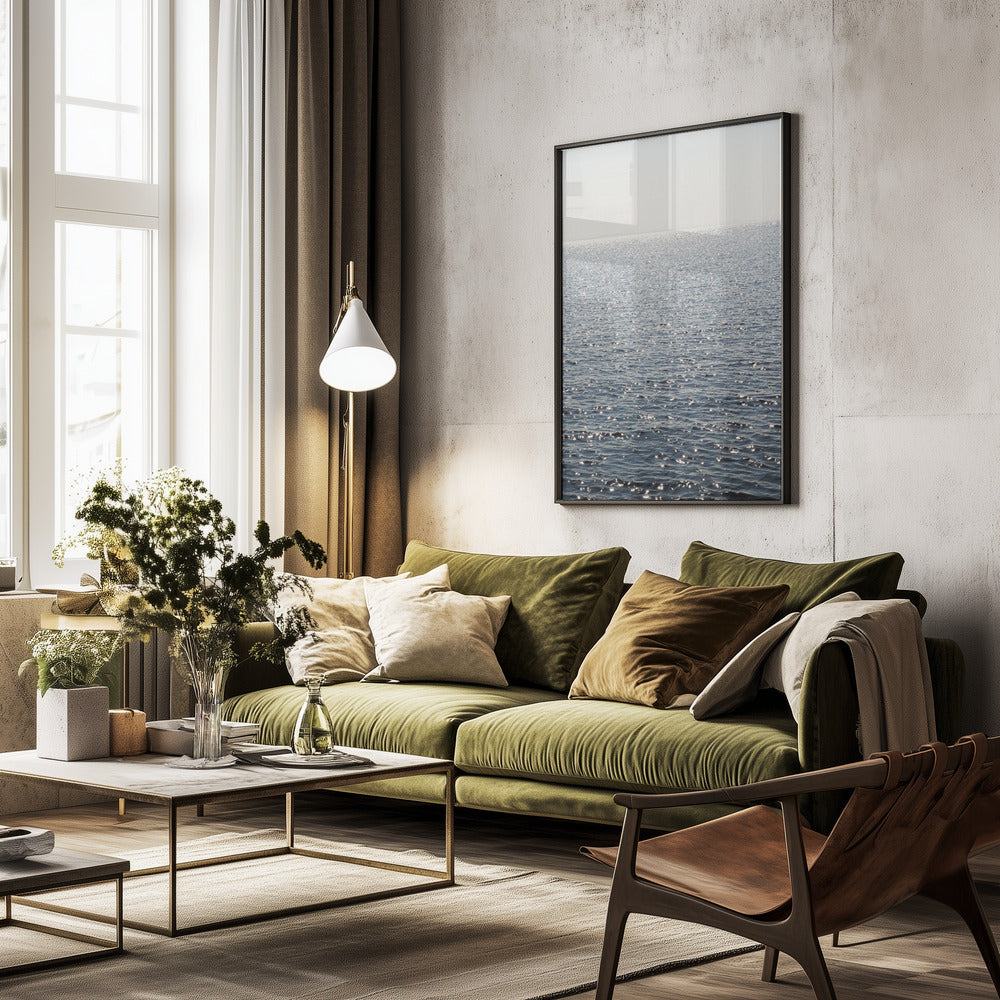 Sunkissed Ocean Poster