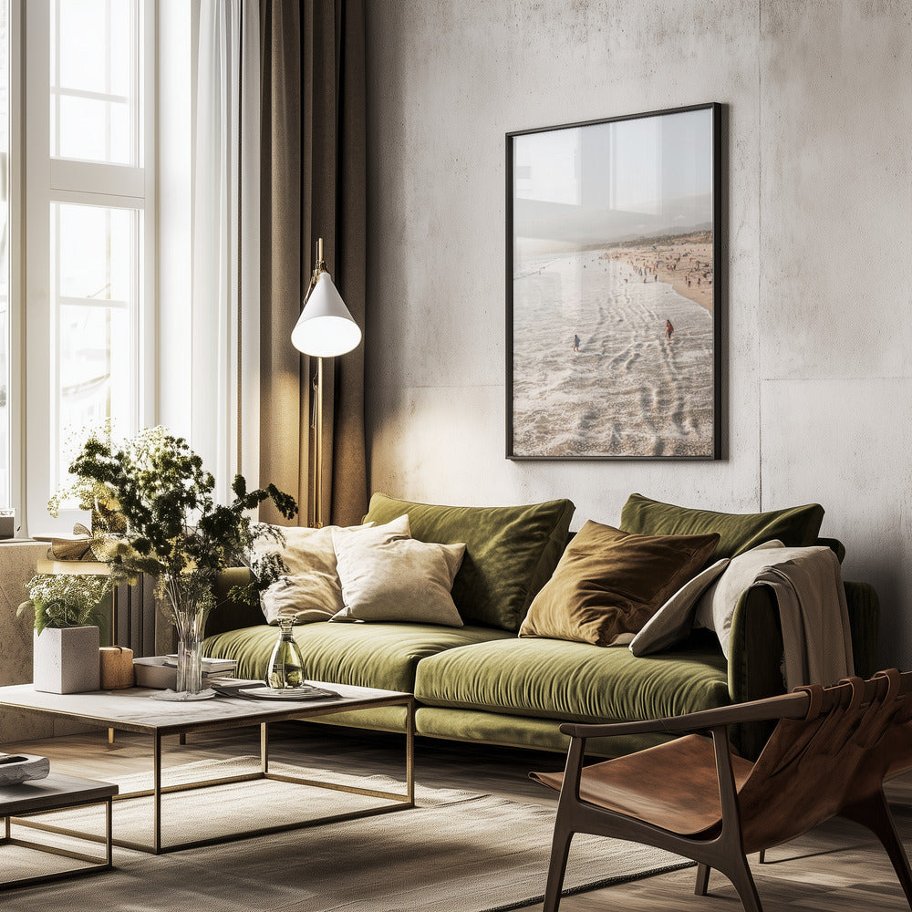 Santa Monica Beach Poster