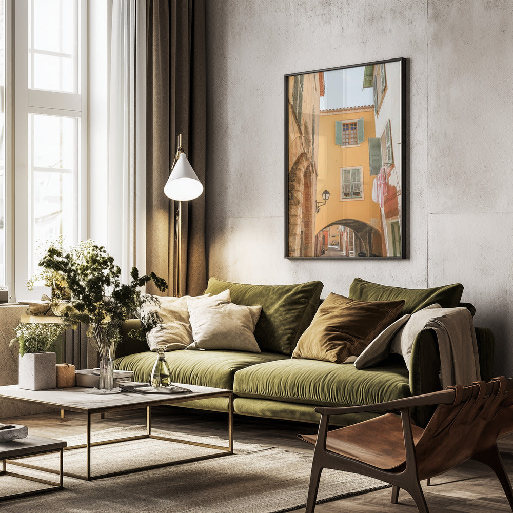Summer in Menton Poster