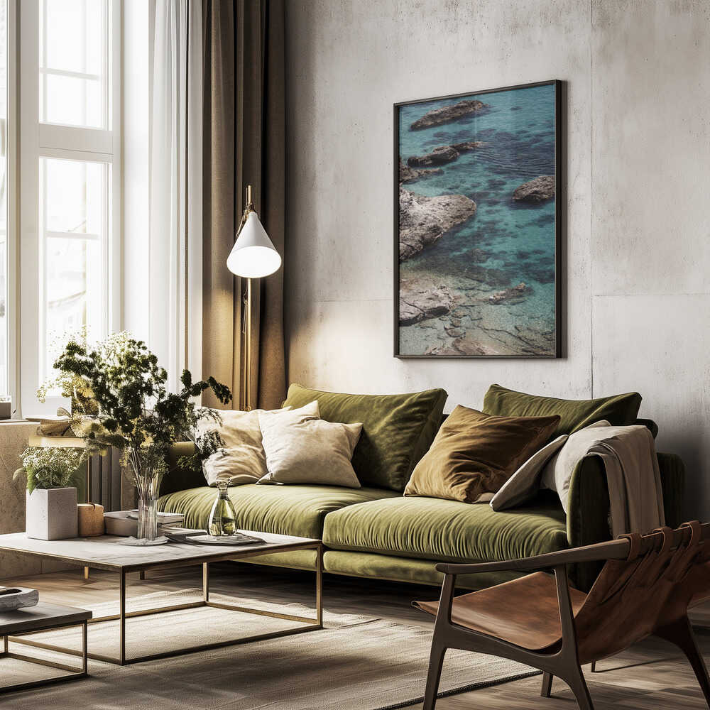Italian Coastal Serenity #4 Poster